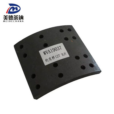 Pad di freno non in amianto WVA19037 per le piastre di attrito e rivestimenti per autobus di Zhongtong OEM