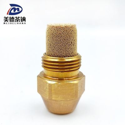 Nozzolo di bruciatore di olio pesante Modello di spruzzo di mais solido per apparecchiature per la combustione di olio di scarto