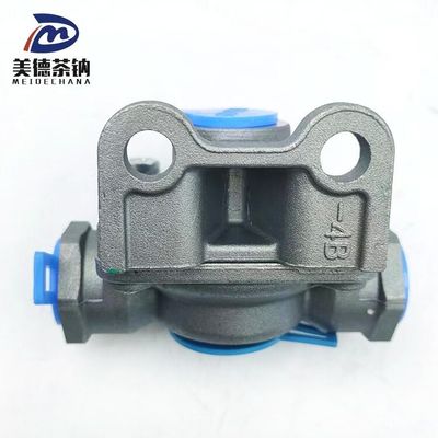 3516-10-00007 Valvola di sgancio rapido del sistema di frenatura del camion argento per camion di lunga durata