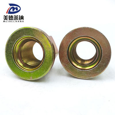 Ruota posteriore in acciaio Flanella esagonale di saldatura Nocciolo autobloccante con rivestimento galvanizzato