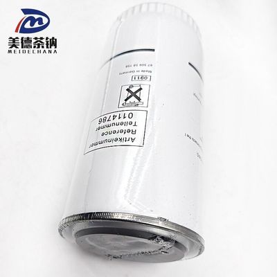 Sistema di combustibile diesel Parti bianche del motore Filtro dell'olio per autoveicoli