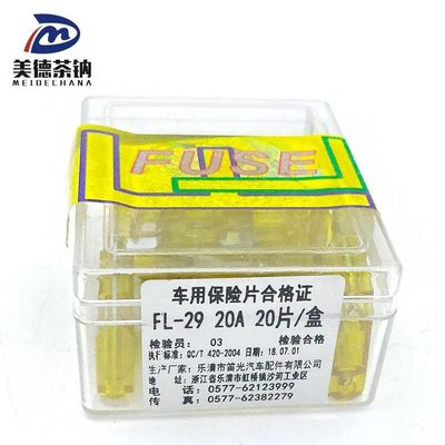 Fusibili a lame standard per autobus con leghe di zinco e materiali da costruzione in plastica