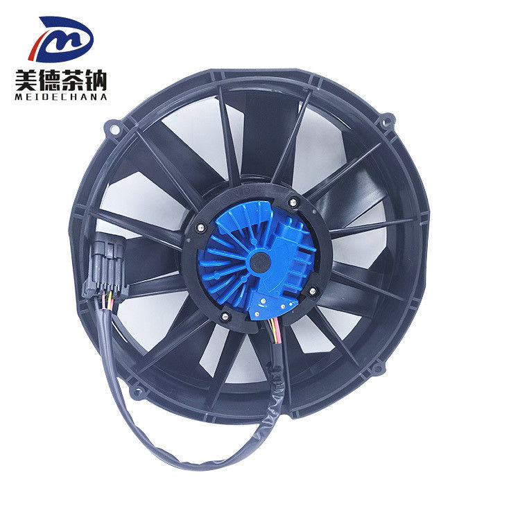 Ventilatore condensatore senza spazzole nero Ventilatore radiatore Ventilatore ATS Ventilatore 1300-81-00880 per autobus Zhongtong 24v